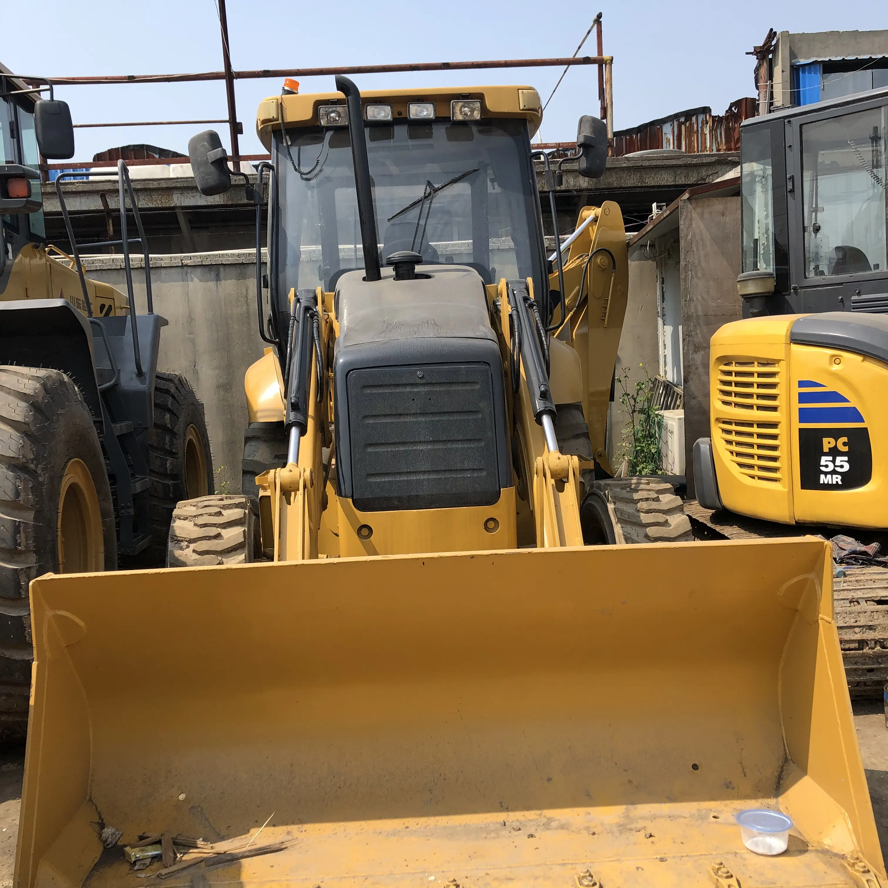 中古猫416E/D5G/D5M jcb 3cx/4cxバックホーローダー