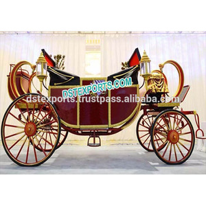 Carruaje de Boda del Real Imperio inglés, Buggy de tracción del caballo real - Product Image 1