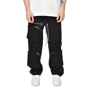 Premium Quality <b>WORK</b> <b>PANTS</b> 100% Cotton Dill Fabric Side Pockets Get with Custom logo with Printing and Embroidery - Product Image 3