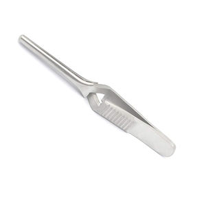 Acier inoxydable de qualité supérieure, polissage élevé, Satin lisse, Debakey, Instruments chirurgicaux Atraumatic à action croisée, pince Bulldog. - Product Image 2