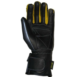 Gants de course en cuir à doigts complets avec protection de la paume, sangle de poignet réglable, respirants, compatibles écran tactile, motif imprimé pour le sport - Product Image 3