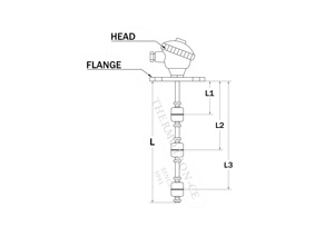 Interruptor de nivel de PVC de alta calidad, herramienta de medición de 200VDC, longitud personalizada, a prueba de clima, de aluminio fundido, con cabeza - Product Image 6