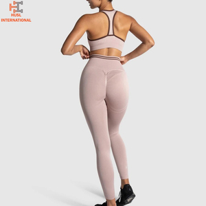 Offres Spéciales – Ensemble de Vêtements de Sport Légers Grande Taille pour Femme : Shorts de Yoga et Brassière de Sport Personnalisable et Respirante - Product Image 4