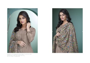 Ethnic Garment Semi <b>Stitch</b> Indian Salwar Kameez Suit Dupatta Party Wear Wedding Festival Wear Women Wear Patiyala Suit - Product Image 2