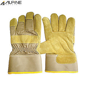 Los guantes de seguridad Canadian Rigger más vendidos, cuero de cabra granulado, a prueba de fuego, antivibración, Alpine Industries AG-40184 - Product Image 1