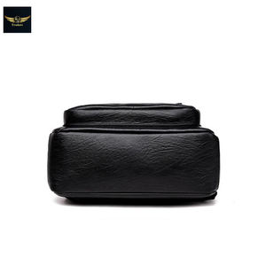 Sac à dos femme 2023 voyage grand sac à dos en cuir PU sac à main cartable pour filles sac à bandoulière femme femme - Product Image 4