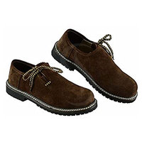 Chaussures bavaroises traditionnelles pour hommes et femmes, cuir véritable de qualité supérieure, chaussures Lederhosen