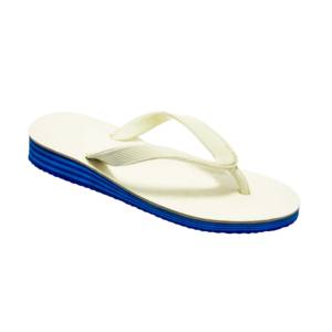 High <b>Heel</b> Simple <b>White</b> Paro Slipper For Home Use And Summer Season - Product Image 1