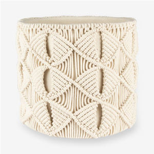 Vente en gros Panier en macramé fait à la main Ensemble de paniers en pur coton Grands magasins Isar International - Product Image 1