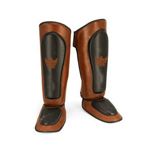 Protectores de Piernas de Muay Thai Mma, Espinilleras, Estilo Libre, Protector de Espinilla y Empeine para Entrenadores de Mma - Product Image 1