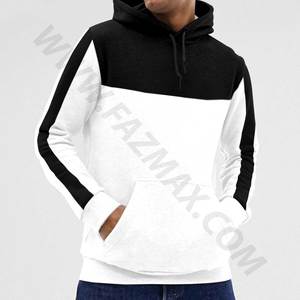Sudadera con capucha de fitness para hombre con estampado personalizado Tops de gimnasio de invierno en algodón liso Spandex Sudadera de talla grande Característica antiarrugas - Product Image 1