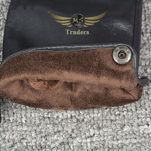 Gant polyvalent en cuir de mouton véritable pour hommes, chaud et confortable pour les textos à écran tactile et la conduite. - Product Image 3