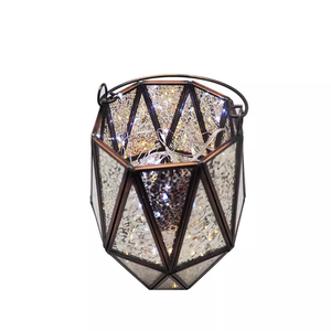 Candelabro cuadrado de cristal y oro, decoración para el hogar, nuevo estilo - Product Image 5