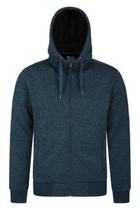 Sweats à capuche pour hommes personnalisés, respirants, imperméables et coupe-vent, en tissu tricoté durable coton/polyester, faible MOQ, service OEM en stock - Product Image 5