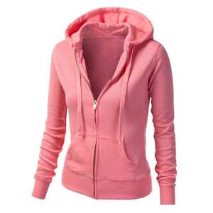 Sweat à capuche grande taille pour femme automne/printemps - Pull en polaire personnalisé avec finition délavée, coupe-vent et séchage rapide - Product Image 6