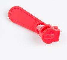 Fermeture éclair coulissante à verrouillage automatique en alliage de zinc sans nickel pour sacs, couleur personnalisable, vente en gros - Product Image 2