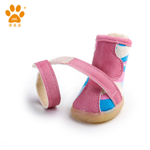 जेएमएल फैक्टरी प्रत्यक्ष बिक्री रबर कुत्ते जूते सर्दियों सुरक्षात्मक ऊन कुत्ते के जूते - Product Image 6