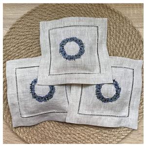 Bolsa de bolsita de lavanda bordada, 100% algodón, Quang, bordado - Product Image 1