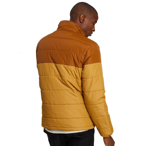 Chaqueta acolchada de lana de invierno para hombre de último diseño personalizable con capucha y cierre de cremallera abrigo informal elegante logotipo personalizado servicio OEM - Product Image 2