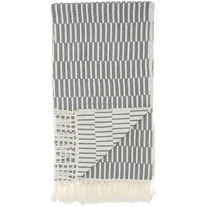 Manta suave de Jacquard de algodón ecológico 100% tejida personalizada para ropa de cama con fines decorativos - Product Image 1