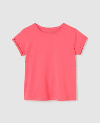 Camiseta de verano con cuello redondo de algodón 100% de alta calidad para mujeres y niños Precio al por mayor de nuevo diseño de Bangladesh Camiseta de artículos en stock OEM - Product Image 4