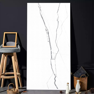 Statuario ซุปเปอร์1200x2400มม. กระเบื้องปูพื้นพอร์ซเลนอิฐไฟโมเดิร์นสำหรับผนังภายใน - Product Image 1