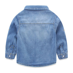 Conjunto de 2 piezas para niño, Camisa vaquera clásica con pantalones vaqueros, ropa informal elegante para niños, ropa de niños cómoda y de moda de alta calidad - Product Image 2