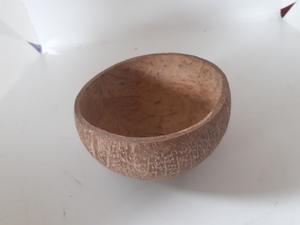 ชามมะพร้าวธรรมชาติชุด/ที่กำหนดเองการออกแบบมะพร้าวชามด้วยช้อน/ที่ขายดีที่สุดแกะสลักชามมะพร้าวที่มีกล่องพิมพ์ ACAIA ชาม - Product Image 5