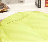 Mehrfarbige runde PU-Leder lustige Couch Wohnzimmer Stühle lustige Möbel Lazy Sitzsack