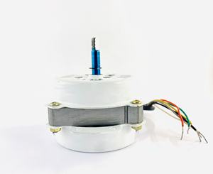 220V AC Single Phase 10 <b>Inch</b> Electric Cooling <b>Fan</b> Motor White Color With Frequency 50Hz Warranty 1 Year - Product Image 3