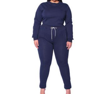 2024 Customized Men's Fleece Tracksuit Sweatsuit Jogging Suit Winter XL Size with Printed Logo - Product Image 4