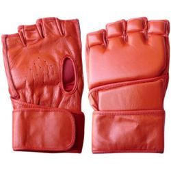Fabricant de gants en cuir de vache, pas cher, Design imprimé personnalisé MMA - Product Image 4