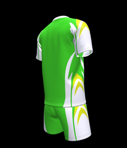 เสื้อเจอร์ซี่ทีมฟุตบอลสำหรับเด็กชายหญิง,ชุดกีฬาฟุตบอลโพลีเอสเตอร์แบบสั่งทำ - Product Image 4