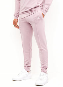 Pantalon de jogging rose pour hommes avec logo personnalisé Vente en gros Pantalon fuselé d'entraînement personnalisé de haute qualité - Product Image 6