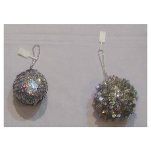 Belle boule de Noël suspendue, décoration d'arbre de Noël - Product Image 1