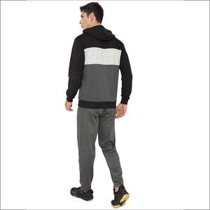 Vente en gros de tenues de sport 2 pièces pour hommes, ensemble pantalon de survêtement et sweat à capuche, conception personnalisée, tenues de jogging avec logo, ensembles de tenues de sport - Product Image 5