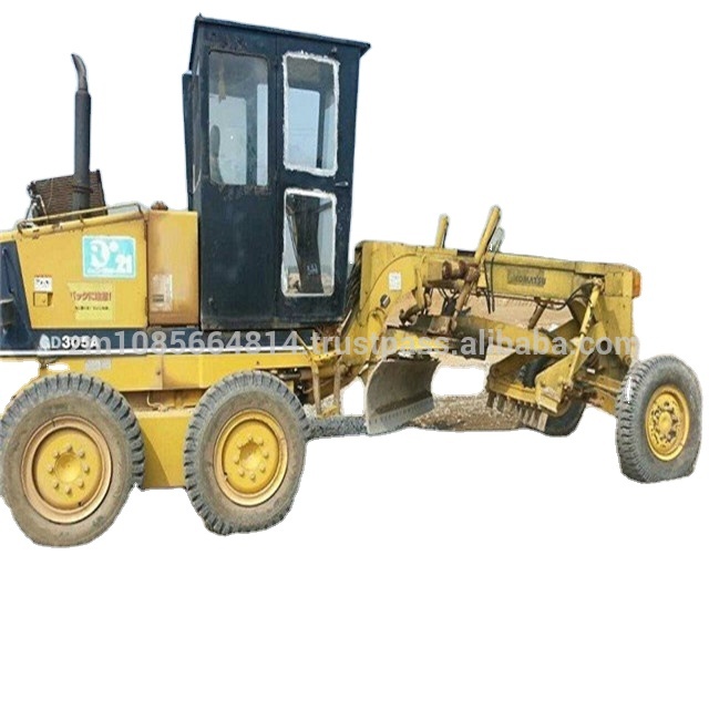 Б/у автогрейдер komatsu gd305a-1, япония, б/у автогрейдер komatsu gd305, небольшой автогрейдер, низкая цена