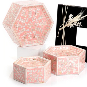 Plateau à gâteaux avec perle, 6 pièces de haute qualité, pour le ramadan, l'aïd, fabriqué à la main en vietnam, pour les arabes - Product Image 2