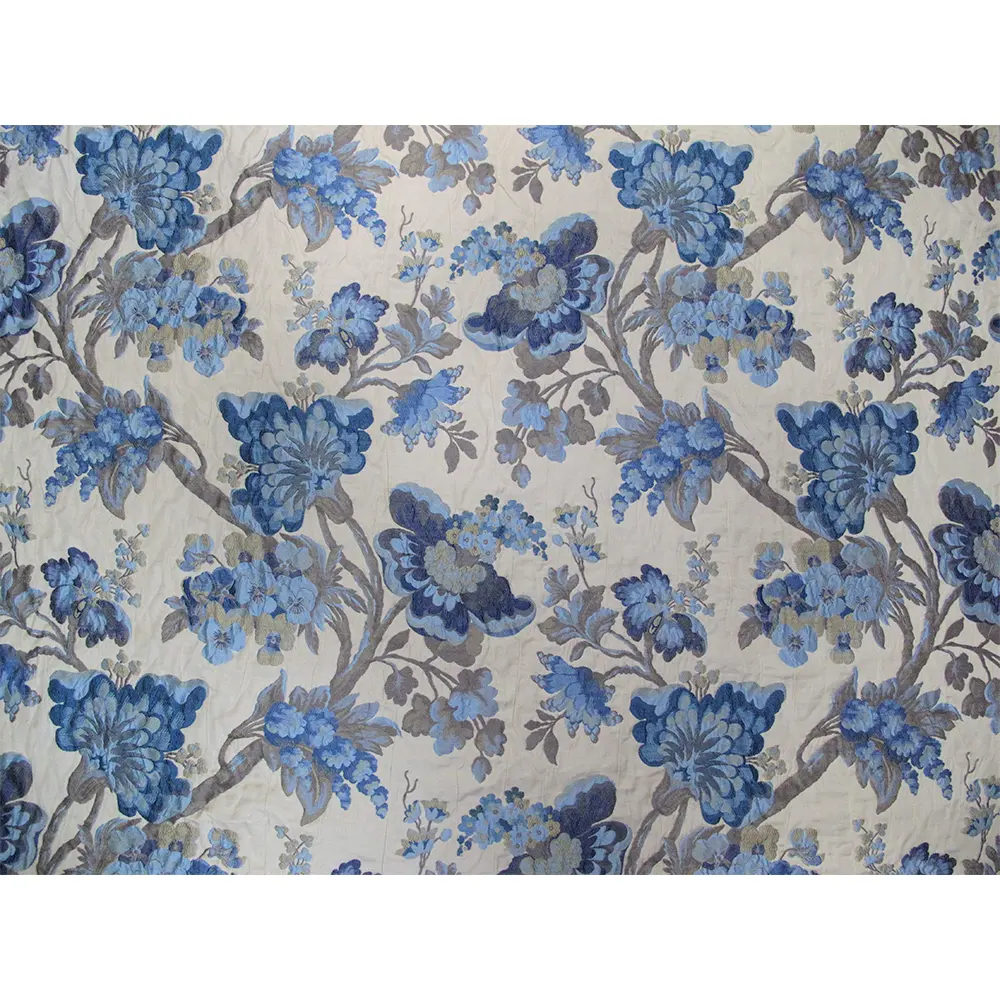 PRECIOUS ANCIENT TOP QUALITY FOR UPHOLSTERY JACQUARD PATTERN FLORAL FABRIC