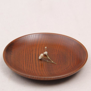 Vente en gros de plateaux de service en bois de bambou personnalisés, ronds et rectangulaires pour le service de nourriture et de thé - Product Image 2