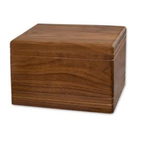 Urnas de cremación de madera de la más alta calidad, urnas funerarias de madera de precios bajos hechas en India, urnas de cremación de madera de forma rectangular - Product Image 4