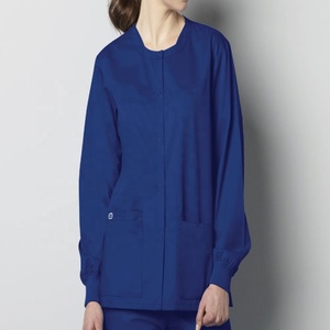 Uniforme médical pour femmes de luxe anti-rides orienté vers l'exportation Veste Scrubs d'hôpital Coton-Polyester Logo personnalisé Prix de gros - Product Image 5