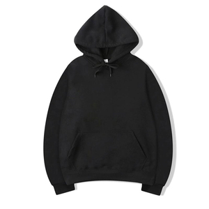 Sweat-shirt à capuche personnalisé pour homme, streetwear, molleton 100% coton, sweat-shirt oversize uni, sweat-shirt décontracté pour homme, pull à capuche tendance - Product Image 1
