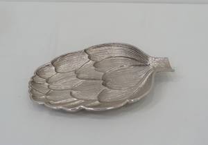 Plateau à fruits en aluminium de luxe moderne et élégant de qualité supérieure avec placage or pour la maison, la cuisine et les fêtes de mariage - Product Image 2