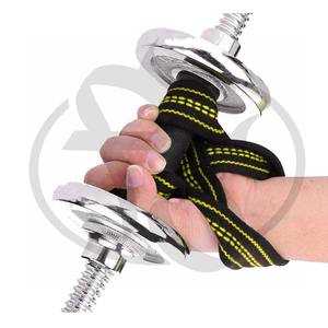 Custom Logo Figure 8 Weight Lifting Straps Gym Workout Gym Training Powerifting Strap - Product Image 5