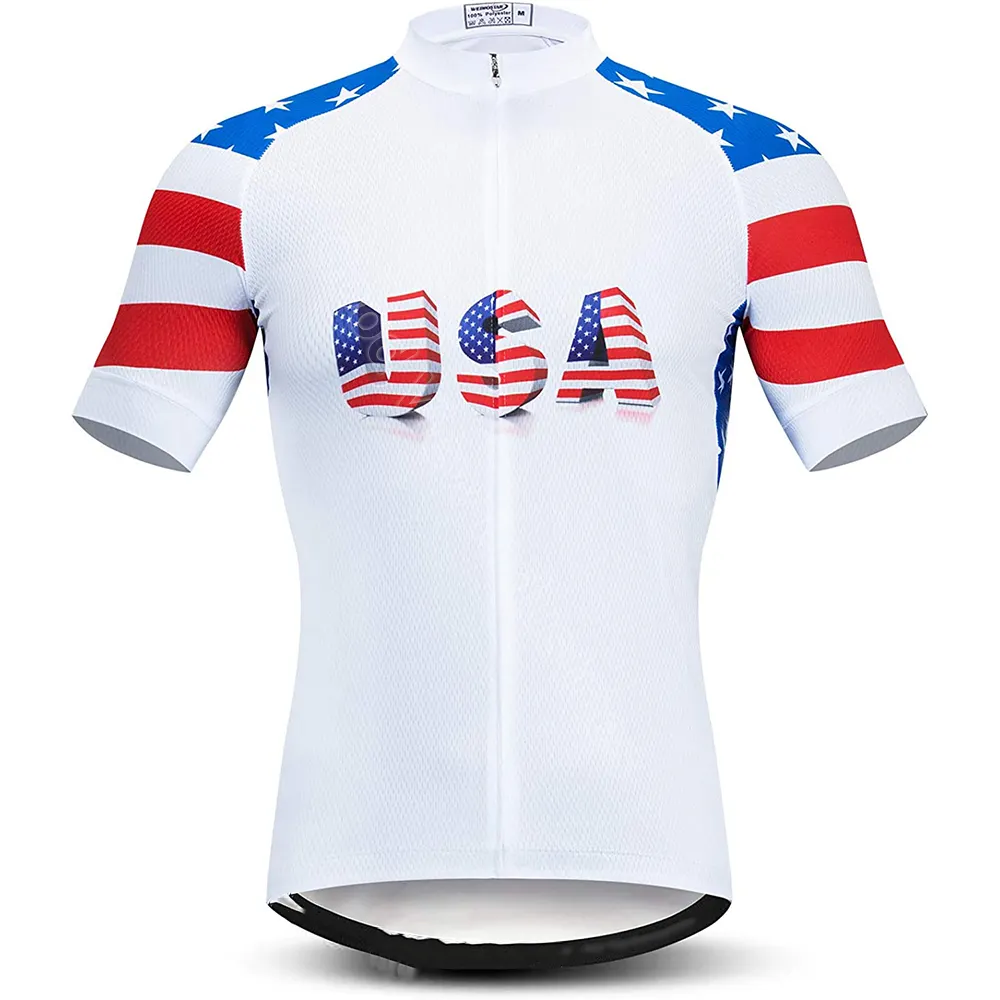 High performance custom design cycling jersey men's summer bicycle wear