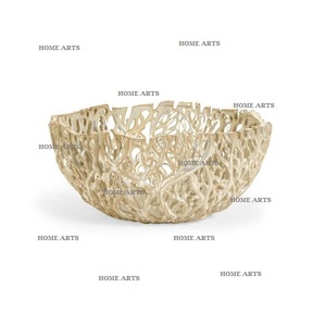 Classic Design Aluminium Decorative Bowl Silver Color Kitchenware Dessert Dates Bowl At Affordable Price - Product Image 6