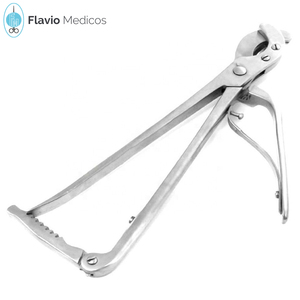 Alicate de castración emasculador blanco, <span class=keywords><strong>Triple</strong></span> trituración con trinquete, instrumentos de veterinaria, acero inoxidable - Product Image 3