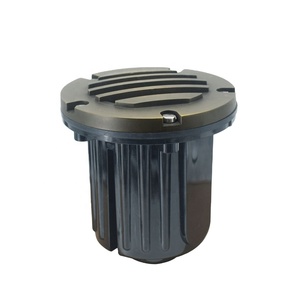 Projecteur led <span class=keywords><strong>encastrable</strong></span> dans le sol, imperméable conforme à la norme IP65, lampe de paysage en Bronze Antique, laiton et PVC, 1 voie, LT2202B, IP65, MR16 - Product Image 1