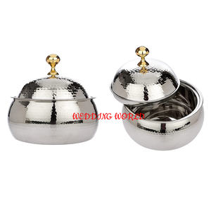 Casserole design Hotpot dernière collection faite à la main qualité supérieure vente en gros de nouveau chauffe-plats en métal - Product Image 4